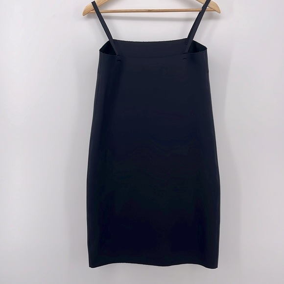 Helmut Lang Sheath Scuba Dress Navy Blue Size Small - Picture 6 of 12